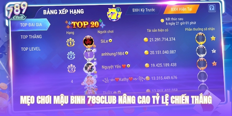 Mẹo chơi mậu binh 789CLUB nâng cao tỷ lệ chiến thắng