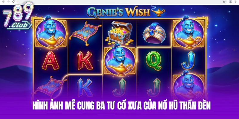 Hình ảnh mê cung Ba Tư cổ xưa của nổ hũ Thần Đèn